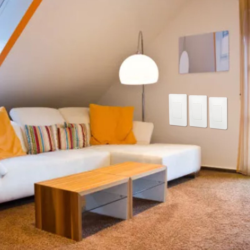 Wireless Light Switch 1 Gang Auto Power Generating AC 110‑230V