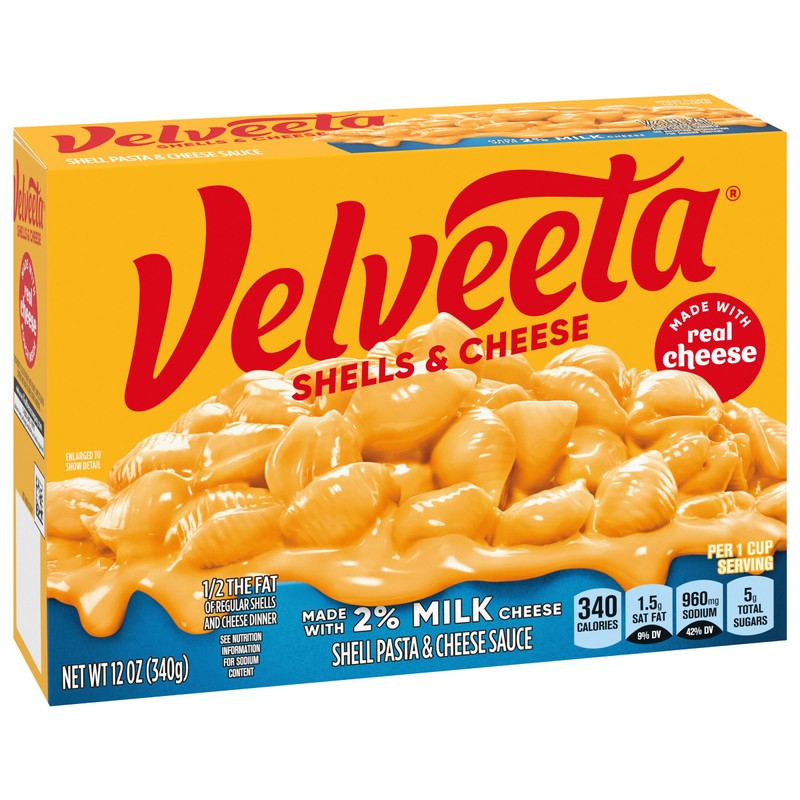 Velveeta Shells & Cheese Pasta with Cheese Sauce & 2%