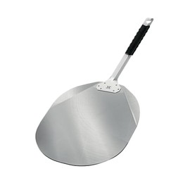 Breeo Pizza Peel - Pizza Turning Peel with Aluminum Blade, Stainless Steel Handle, & Silicone Grip for Control & Comfort - Beveled Edge for Easy Food Transfer - Compatible Accessories