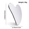 Stainless Steel Gua Sha Facial Tools, Heart Shape Gua Sha