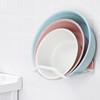 3PCS Washbasin Hanger Plastic Punch Free Bathroom Basin Storage Rack