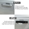 sukemichi Door Handle Covers Trim Rear Door Tailgate Cover for