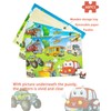 Wooden Puzzles for Kids Ages 4-8 Year Old, 4 Packs