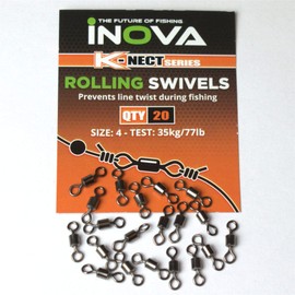 Inova Rolling Swivels: Size 4-77lb - 1 Pack