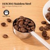 Luxiwise Long Handle Coffee Scoop, 18/8 Stainless Steel Food Grade