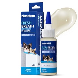 bluestemTM No Brush Dog Dental Gel - Dog Oral Gel to Freshen Breath, and Fights Plaque and Tartar - Brushless Toothpaste for Dogs