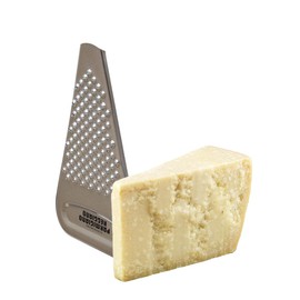 YesEatIs Special Box - Consorzio Vacche Rosse - Parmigiano Reggiano 24 Months - 250 g - Stainless Steel Cheese Grater