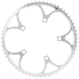 Spécialités TA Alize 130 PCD, 9/10 Speed Chainring, Silver, 52T Outer