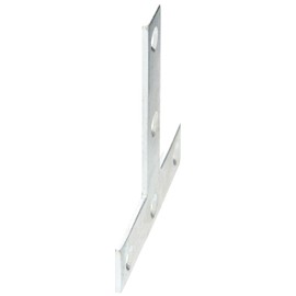 Merriway® BH01194 (10 Pcs) Tee Shaped Repair Plates Brackets Braces Zinc Plated, 75 mm (3 Inch) - Pack of 10 Pieces