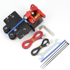 Yeebyee Ender 5 pro Direct Drive Upgrade Kit Aluminum Plate with Dual Gear Extruder with Motor, Easy Print TPU Flexible Filament for Ender 5 (Aluminum Plate+Dual Extruder+Motor Kit)