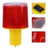 1 x Emergency Warning Flash Light, Solar LED Alarm Traffic