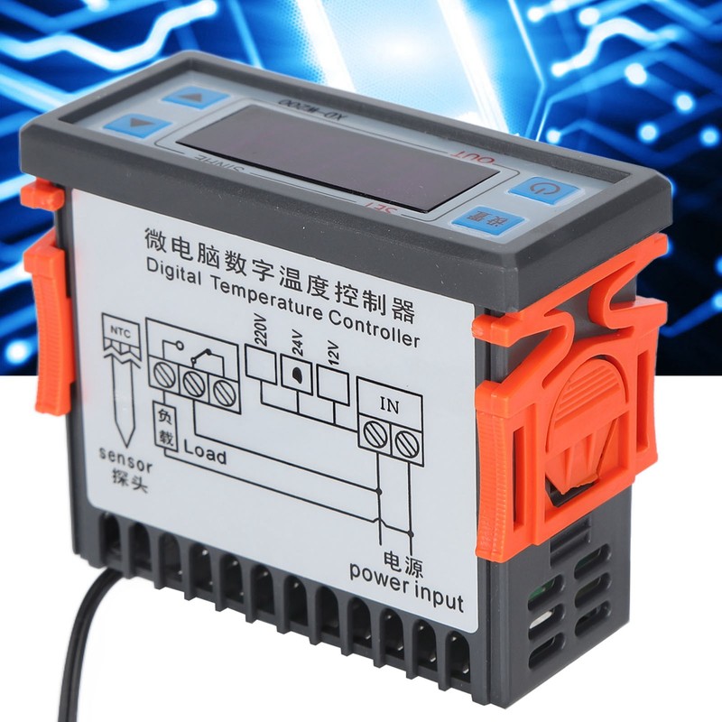 Digital Temperature Controller Intelligent Heating Cooling Control Switch for Homebrewing