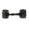 Merriway® BH01580 Cabin Eye Hooks, 100mm (4 inch) - Black