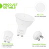 AIMHEIM Dimmable GU10 LED Spotlights, 4000K 5W Replaces Halogen 50W,
