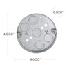 Hubbell-Raco 8293 1/2-Inch Deep, 1/2-Inch Bottom Knockouts 4-Inch Round Ceiling