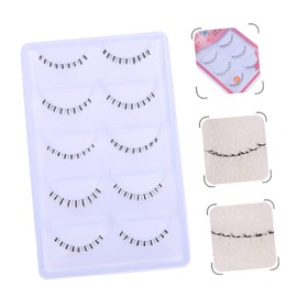 Baluue Bottom Lash False Eyelash Natural 50 Pairs Lower Eyelashes Fake Eyelashes Natural Lashes Fake Lashes False Eyelashes False Lower Lashes Bottom Eyelashes Strip Bottom Lashes Natural Eyelashes Fiber