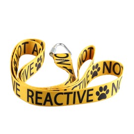 Reactive Not Aggressive Dog Lead Dog Leash Dot Not Pet Working Dog Leash Service Dog Leash (reactive not aggressive LEAD2)