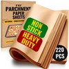220 Pcs 9x13 Inch Parchment Paper Sheets by Baker's Signature