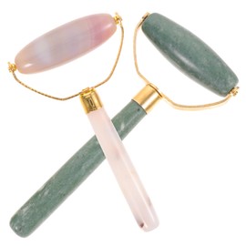 Ipetboom Jade Facial Face Body Eye Neck Roller 's Skin Care Tool Portable Massage Roller for Beauty