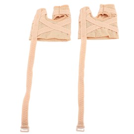 1 Pair Bunion Corrector Breathable Cloth Adjustable Strap Comfortable Hallux Valgus Corrector Big Toe Straightener