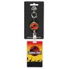 Jurassic Park Rubber Dino Design Badge Reel Movie Scene ID