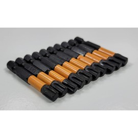 ORANGE TORNADO 10 Pack T40 2" Impact Rated Screw bits…