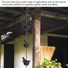TYCIONG Rain Chain Outdoor Mobile Birds Cup Rain Chain Decorative