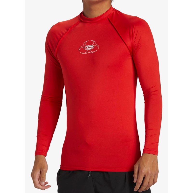 Quiksilver Mens Saturn UV50 Long Sleeve Rash Vest Top -