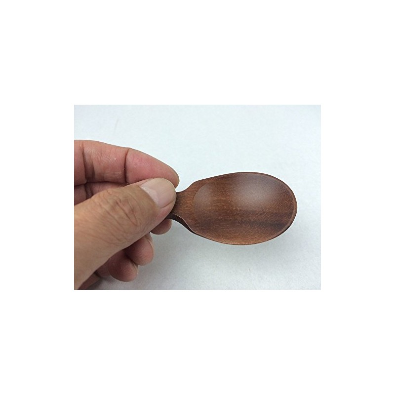 Nakatani Brothers Shokai Yamanaka Lacquerware Tea Spoon, Egg Sao W83-9