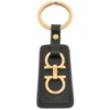 Salvatore Ferragamo 22E014 GANCINI Key Ring, Women's, (1) NERO(0734287)