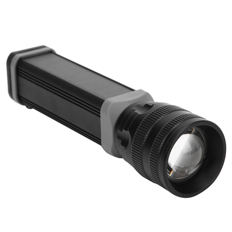 Multi Function Solar Rechargeable Flashlight LED Outdoor Aluminium Alloy Emergency
