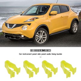 The Lord of the Tools 30pcs Car Wheel Arch Surround Trim Moulding Clips Dashboard Siide Panel Audio Rivet 90601SMG003 Yellow Plastic Compatible with Honda Civic/CRV/HRV