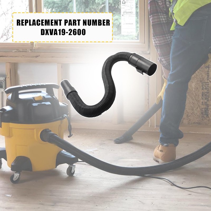 DXVA19-2600 Replacement Vacuum Hose for Dewalt Wet Dry Vaccum Cleaner