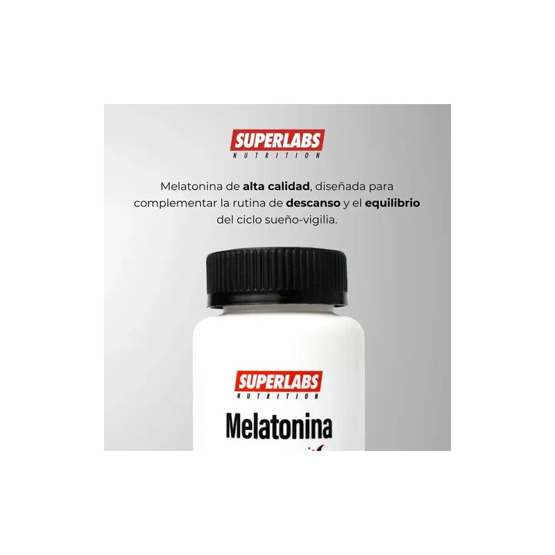 Melatonina 5 mg 100 Cápsulas Suplemento Sin Sabor Para Dormir