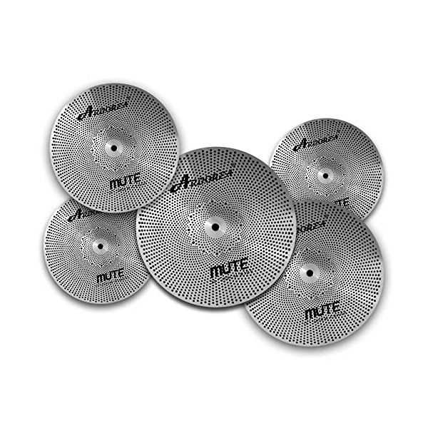 Arborea Mute Cymbal Low Volume Cymbal Pack Silver High Quality