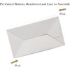 Oletx 12-Pack White Party Favor Treat Boxes, Goodie Gable Paper