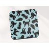Black Tuxedo Cockapoo Square Coaster - Spaniel Poodle Puppy Pets