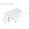 Guangstar Waterproof/Bugproof IP65 Universal Reserved Holes Electrical Junction Box, ABS
