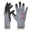 DEX FIT Nitrile Work Gloves FN330, 3D-Comfort Stretchy Fit, Firm