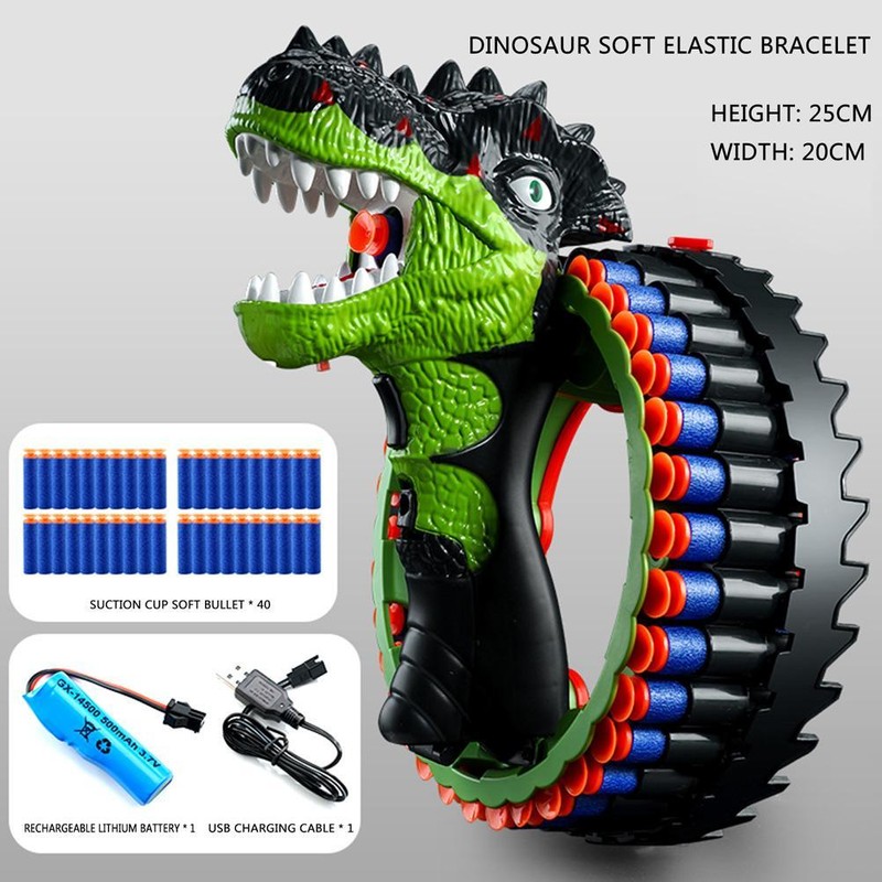 Bracelet Dinosaur Roar Electric Blasting Toy Shooter Electric Burst Game