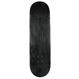 Moose Skateboard Deck Canada Made Blank Canadian Maple (Black, 8.0" x 31.5")