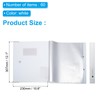 PATIKIL 8.5x11 Binders with Plastic Sleeve, 1 Pcs A4 Display