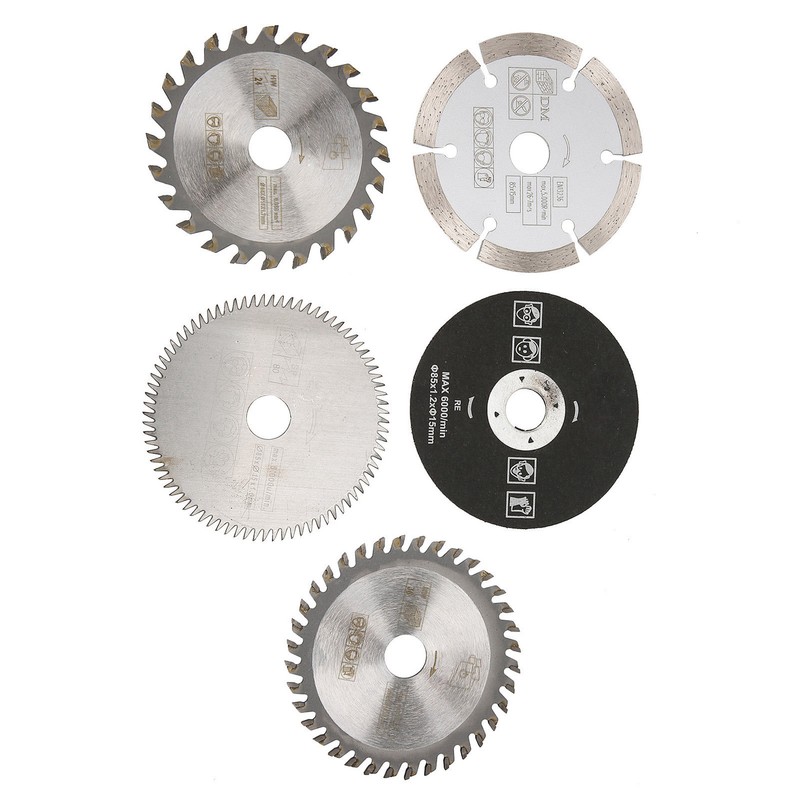5Pcs 85mm Inner Diameter 15mm Mini Carbide Circular Saw Blade