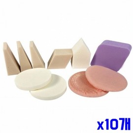 Makeup Tool Puff Set (10 Pieces) 10 Pieces