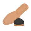 Healeved 1 Pair latex insole leather breathable insole absorbing insoles