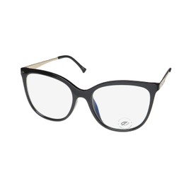 Prive Revaux On The Dot Blue Light Technology Cateye Lens Eyeglass Frame/Glasses [54-17-140, black]