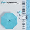 Simple Deluxe 9' Patio Umbrella Replacement Canopy for 8 Ribs,