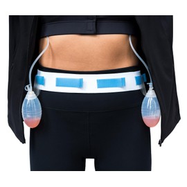 Prody Drainage Bulb Holder II – One Size Fits Most – Post Surgery Drain Holder Belt for Up to 4 Bulbs – Mastectomy, Tummy Tuck & Breast Surgery Recovery – Soft Adjustable Elastic, Enhanced Fasteners