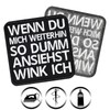 Fun Patch "Wenn du mich weiterhin so dumm ansiehst ich