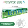 Hippeny Large Let’s Par-tee Golf Themed Banner, Golfing Home Birthday
